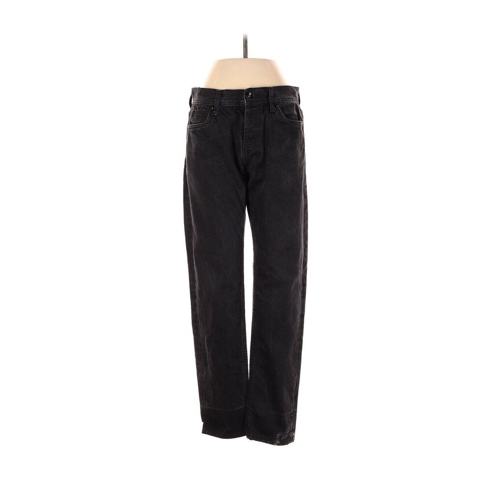 Unbranded Black Selvedge Tight Fit UB455 12.5 Oz Jeans 30 X 32